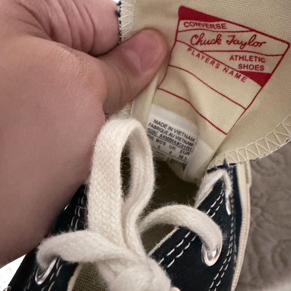 CDG converse sneakers - Picture 5 of 5